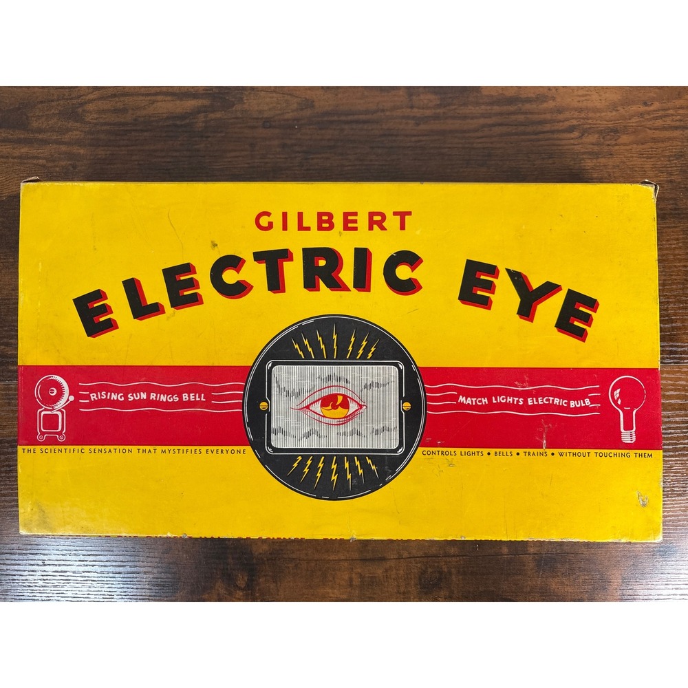 Vintage 1937 AC Gilbert Electric Eye Kit M 1852 Scientific Sensation Toy Boxed